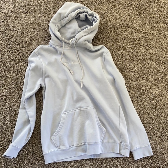 light blue women’s medium hoodie pacsun - Picture 1 of 4